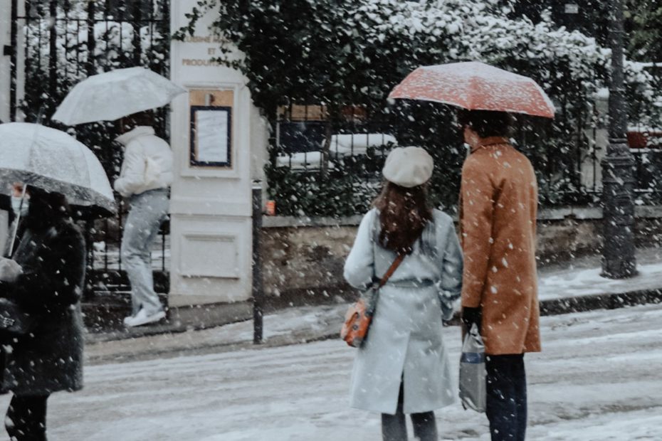 winter paris